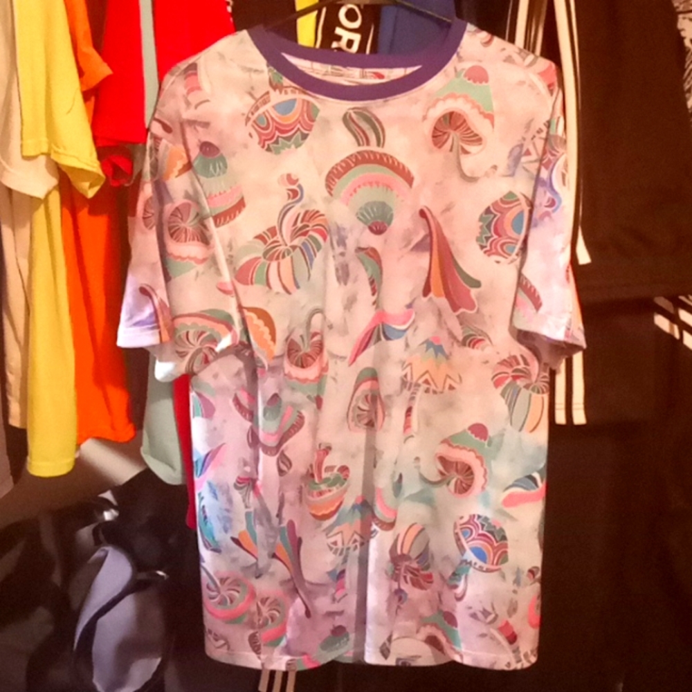 Mushroom rave shirt